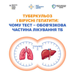 Чому тестування на вірусні гепатити — обов'язковий етап лікування ТБ Чому тестування на вірусні гепатити — обов'язковий етап лікування ТБ